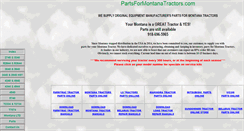 Desktop Screenshot of montana-tractors.com